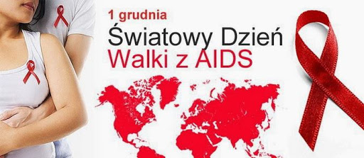 1 grudnia  – ŚWIATOWY DZIEŃ AIDS